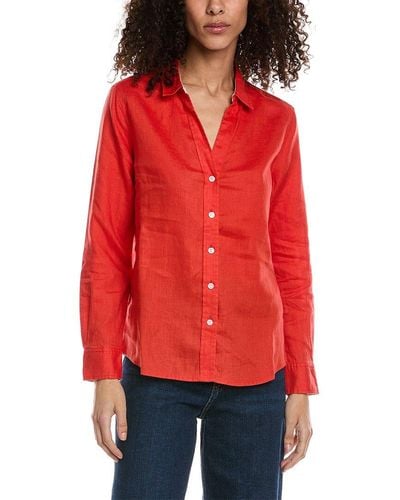 Tommy Bahama Coastalina Linen Shirt - Red