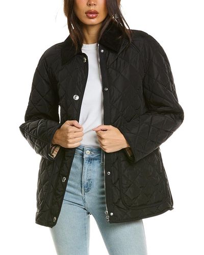 Burberry Quilted Jacket - Black
