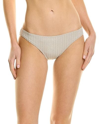 Solid & Striped The Eva Bikini Bottom - Metallic