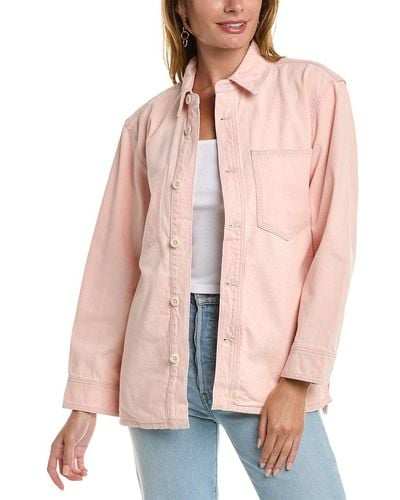 Madewell Shirt Jacket - Pink