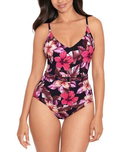 Skinny Dippers Mowie Lucky Charm One-piece - Purple