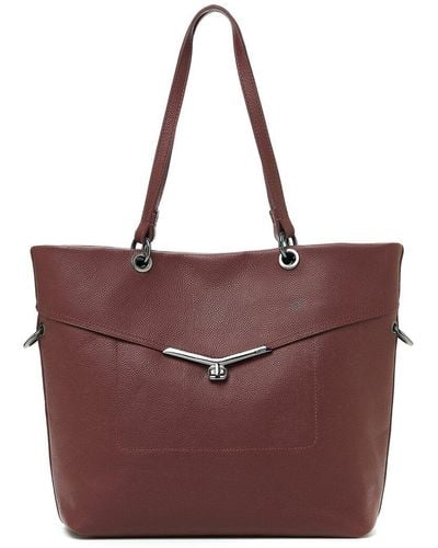Botkier Valentina Leather Tote - Red