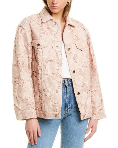 RED Valentino Lace Jacket - Pink