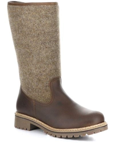 Bos. & Co. Bos. & Co. Hanah Waterproof Leather Boot - Brown