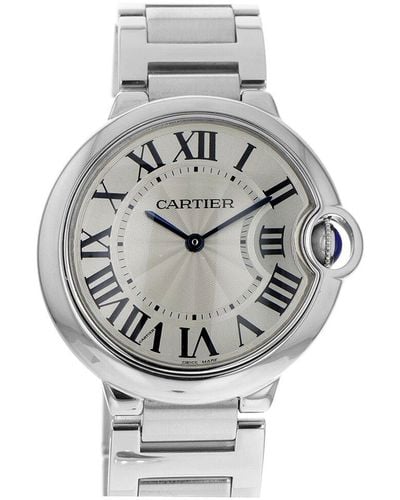 Cartier Ballon Bleu 36 Watch (Authentic Pre-Owned) - Grey