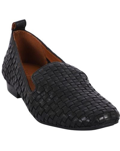 Gentle Souls By Kenneth Cole Morgan Leather Flat - Black