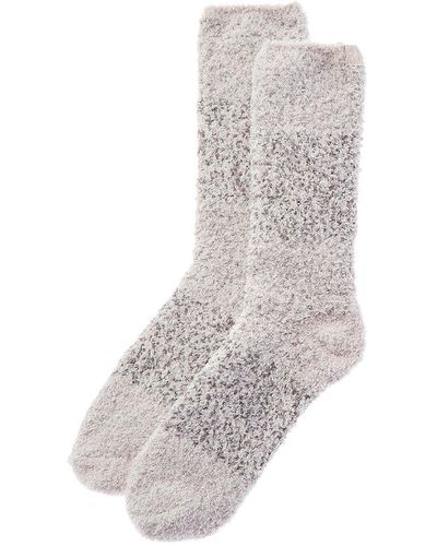 Barefoot Dreams Cozychic Dream Socks - Gray