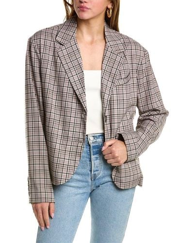 Free people sporty oversize blazer store