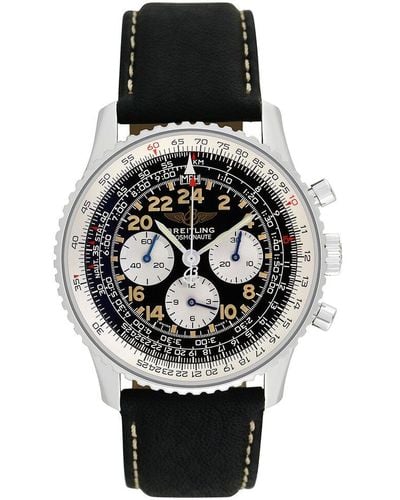 Breitling Navitimer Cosmonaute Watch, Circa 1990S (Authentic Pre-Owned) - Black