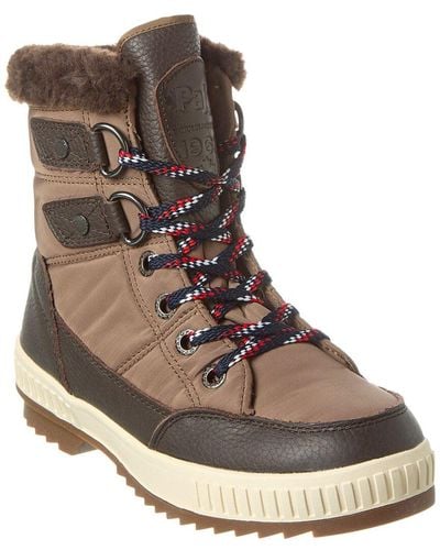 Pajar Kamira Leather-trim Boot - Brown