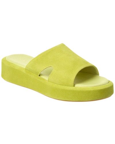 INTENTIONALLY ______ Ina Suede Sandal - Yellow