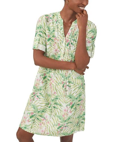 J.McLaughlin Riviera Linen Dress - Green