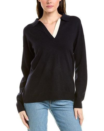 Chinti & Parker Wool & Cashmere-blend Sweater - Black