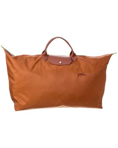 Longchamp Top Handle Bag - Brown