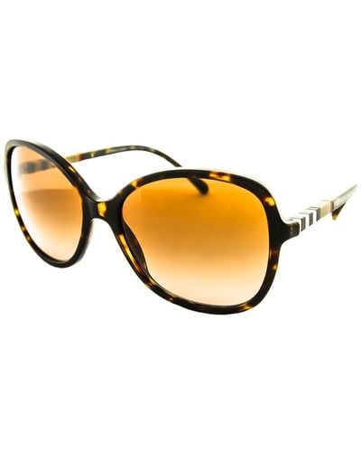 Burberry Be4197f 300213 Sunglasses - Metallic