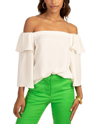 Trina Turk Excited Top - Green