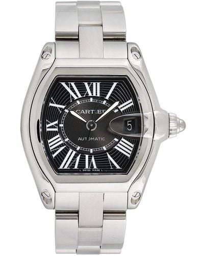 Cartier Roadster Watch, Circa 2000S (Authentic Pre-Owned) - Metallic