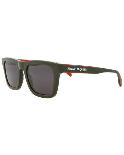 Alexander McQueen Am0301s 145mm Sunglasses - Brown