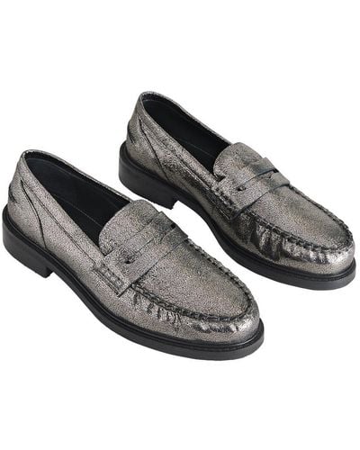 Boden Classic Leather Moccasin Loafer - Black