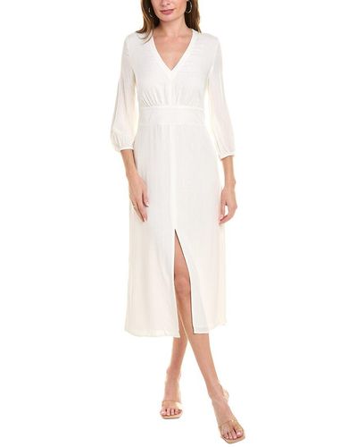 Splendid X Cella Jane Printed Midi Dress - White