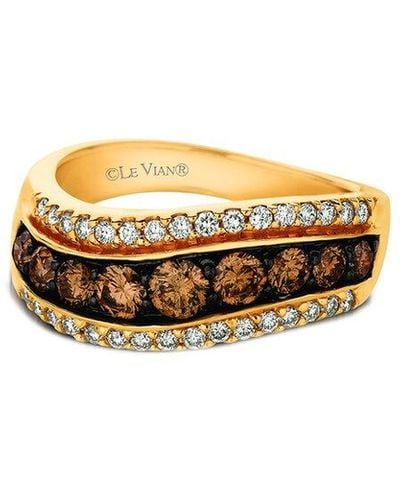 Le Vian Le Vian Chocolatier 14k Honey Gold 1.19 Ct. Tw. Diamond Ring - White