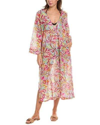 Kate Spade Midi Tunic Cover-up - Pink