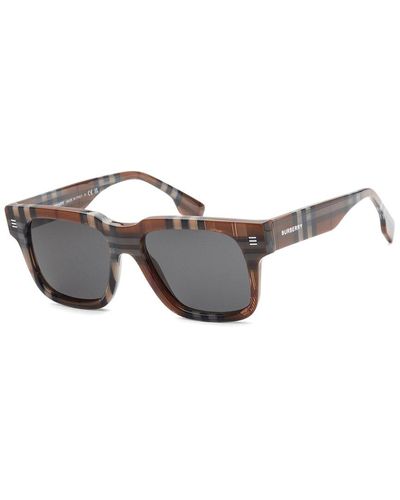 Burberry Be4394 54mm Sunglasses - Gray