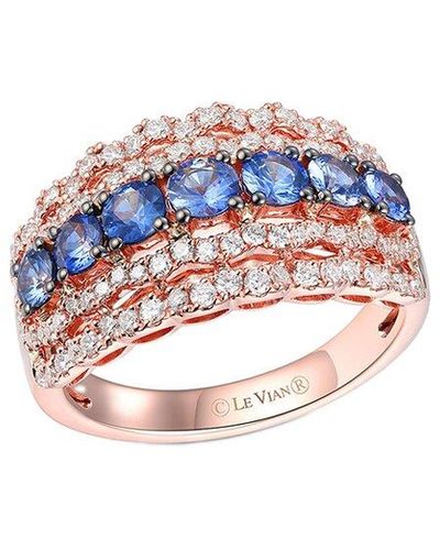 Le Vian Escape 14K 1.21 Ct. Tw. Diamond & Sapphire Ring - White