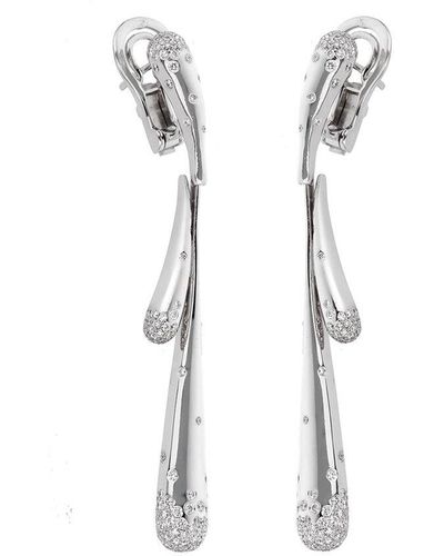 Audemars Piguet 18K 1.20 Ct. Tw. Diamond Drop Earrings (Authentic Pre-Owned) - White