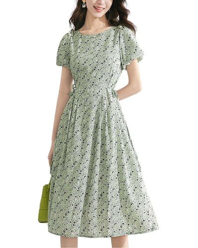 ONEBUYE Dress - Green