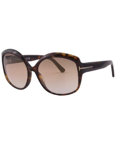 Tom Ford Chiara 60mm Sunglasses - Brown
