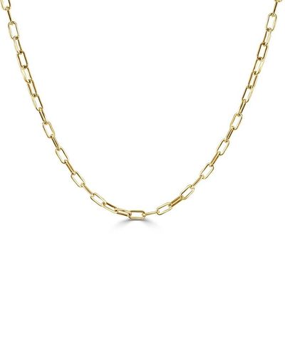 Sabrina Designs 14k Paperclip Necklace - Metallic