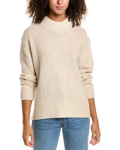 Vanessa Bruno Sugi Wool-blend Sweater - Natural