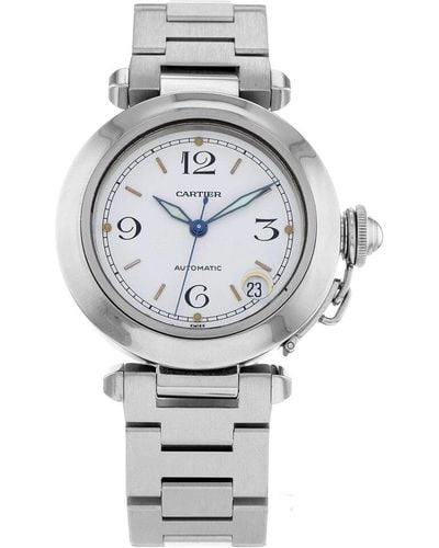 Cartier Pasha C Watch (Authentic Pre-Owned) - Grey