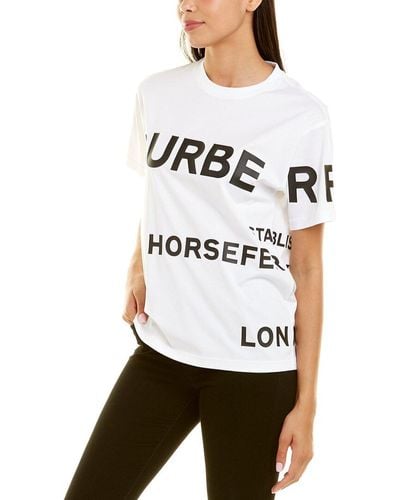 Burberry Horseferry Print T-shirt - White