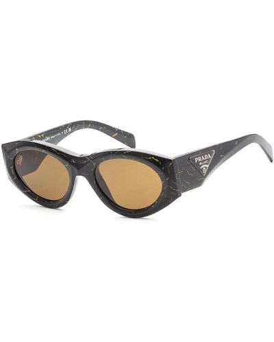 Prada Pr20zs 53mm Sunglasses - Black