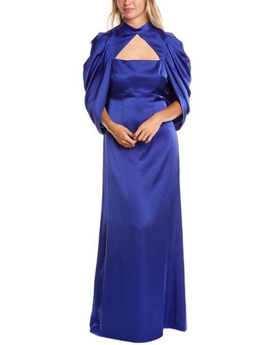 THEIA Carrie Gown - Blue