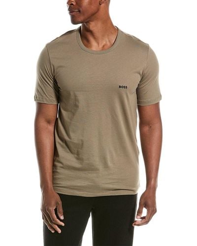 BOSS 3pk Classic T-shirt - Green