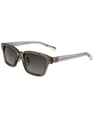 Linda Farrow Kris Van Assche By Linda Farrow Unisex Kva18 50mm Sunglasses - Gray