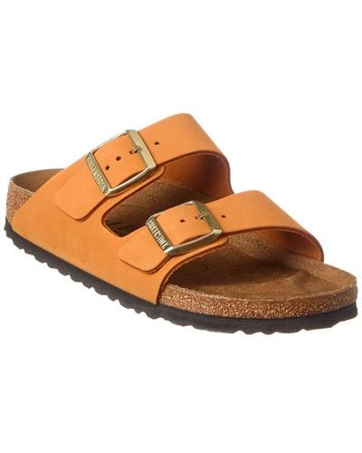 Birkenstock Arizona Bs Narrow Fit Leather Sandal - Brown