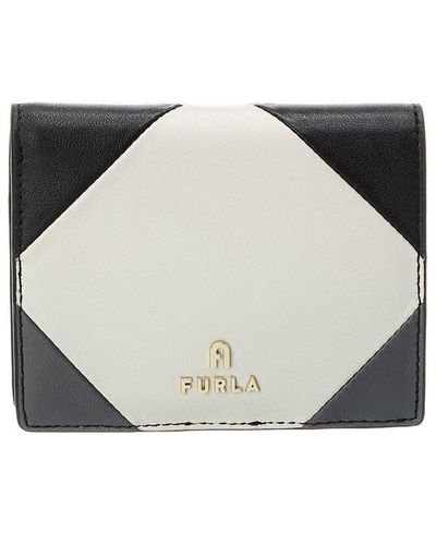 Furla Camelia Small Leather Compact Wallet - Multicolour