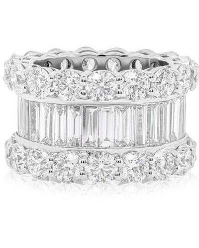 Diana M. Jewels Fine Jewellery 18K 14.00 Ct. Tw. Diamond Eternity Ring - White