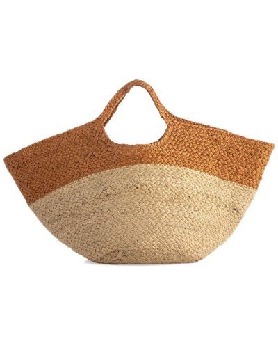 Shiraleah Paola Straw Tote, Multi Color Beach Bag