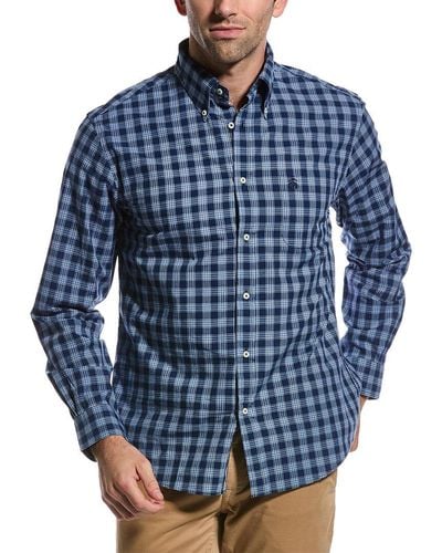 Brooks Brothers Woven Shirt - Blue