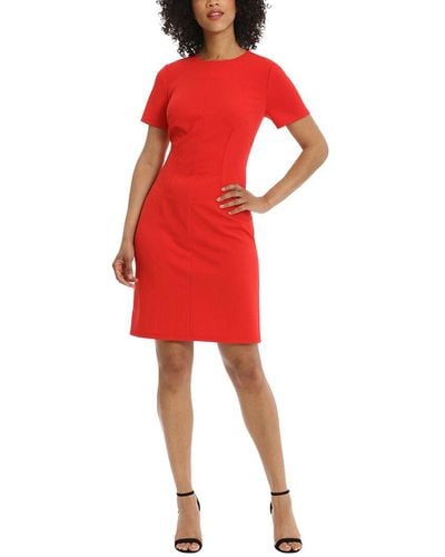 Maggy London Sheath Dress - Red