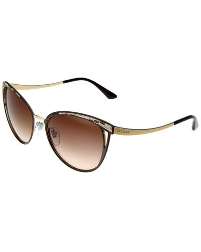 BVLGARI Bv6083 56mm Sunglasses - Brown