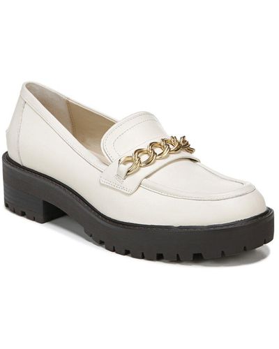 Sam Edelman Taelor Chained Lug-sole Loafers - White