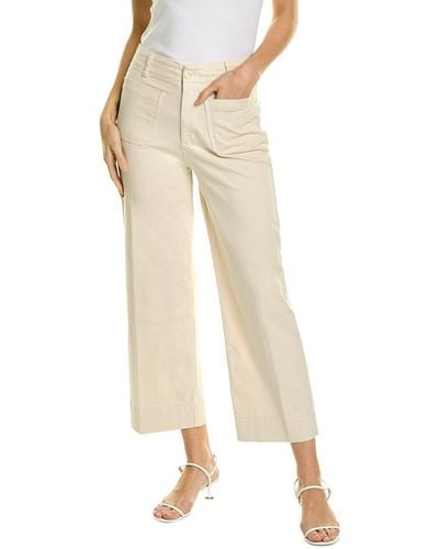 Bagatelle Peached Twill Patch Pocket Pant - Natural