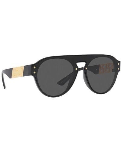 Versace Unisex 4420 44mm Sunglasses - Black