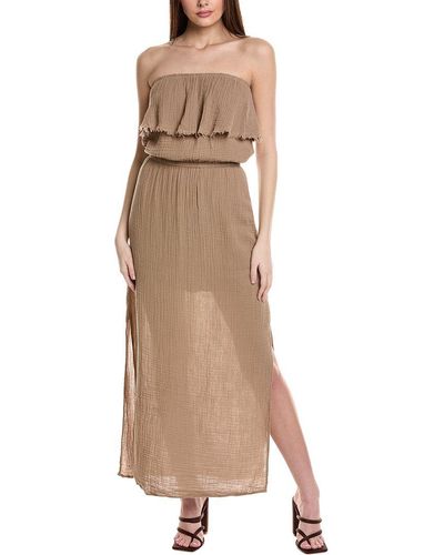 Michael Stars Tara Tube Maxi Dress - Natural